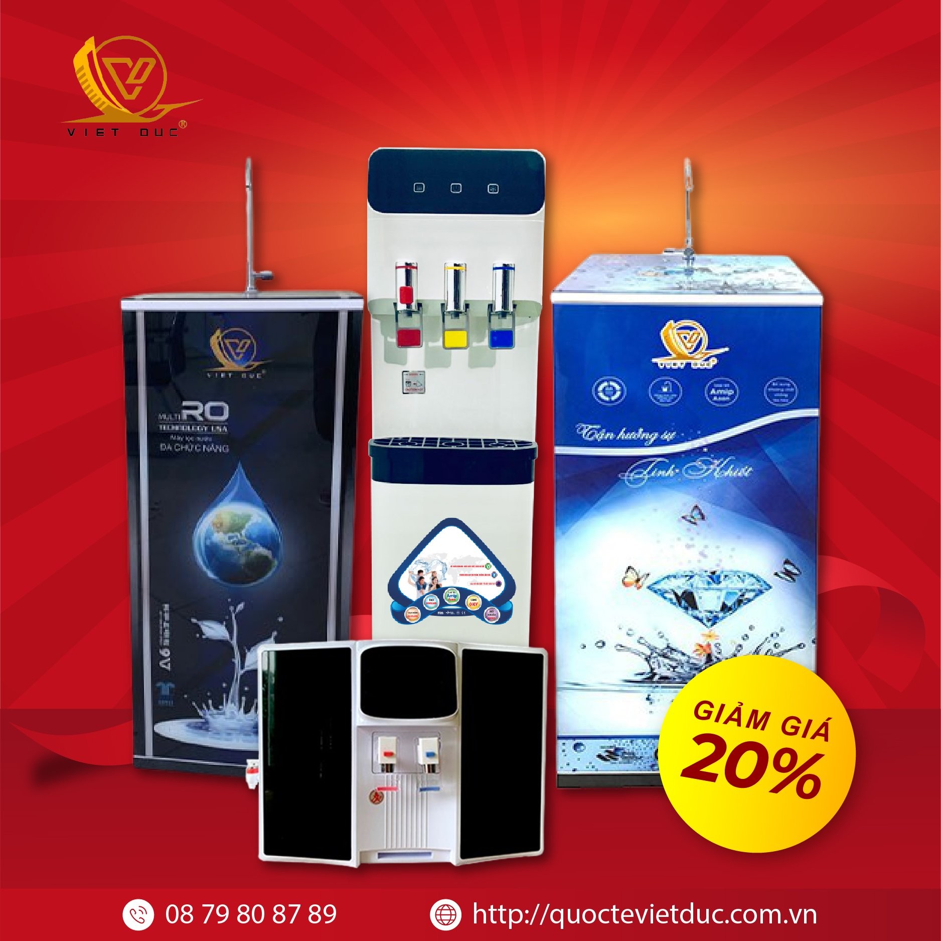 Lý do bạn nên mua máy lọc nước Việt Đức
